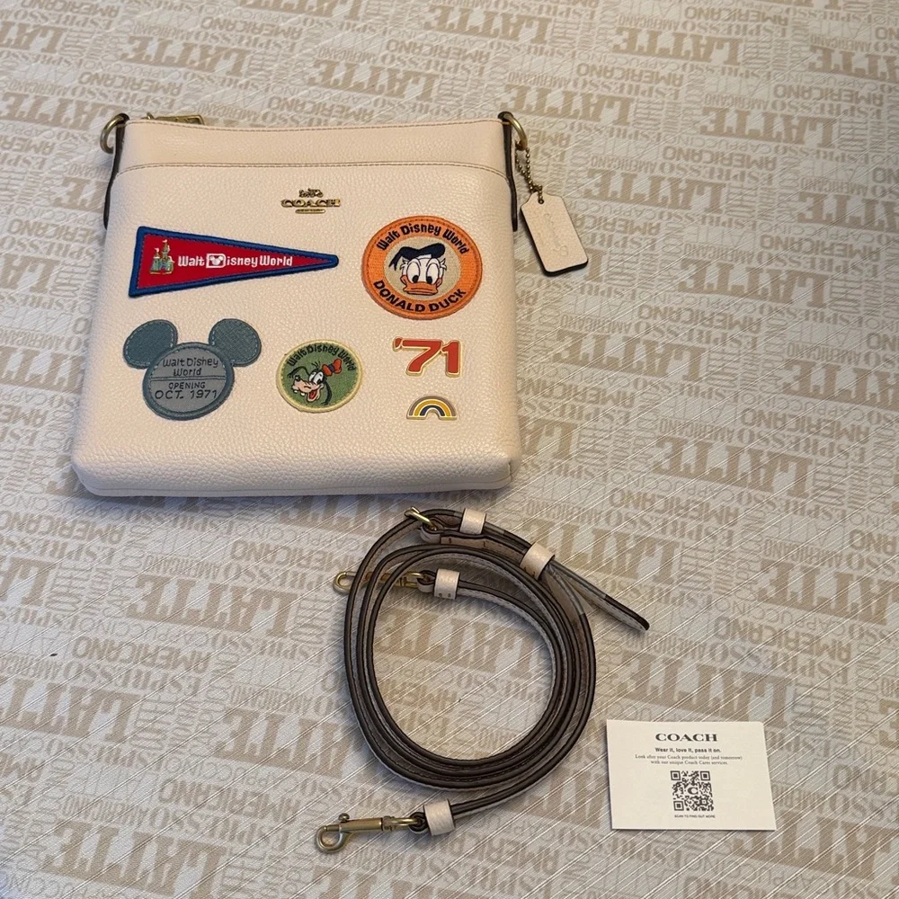 Coach X Disney Crossbody Bag with Disney Patches❤️